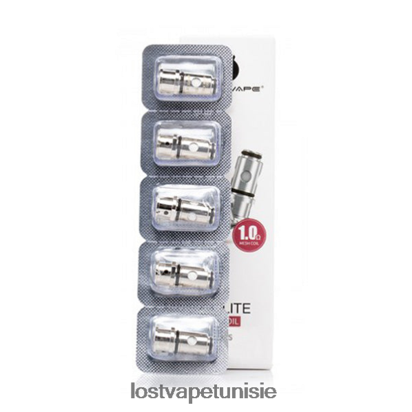 Lost Vape UB bobines légères (paquet de 5) - Lost Vape price 040BBB119 bobine l6 1.0ohm