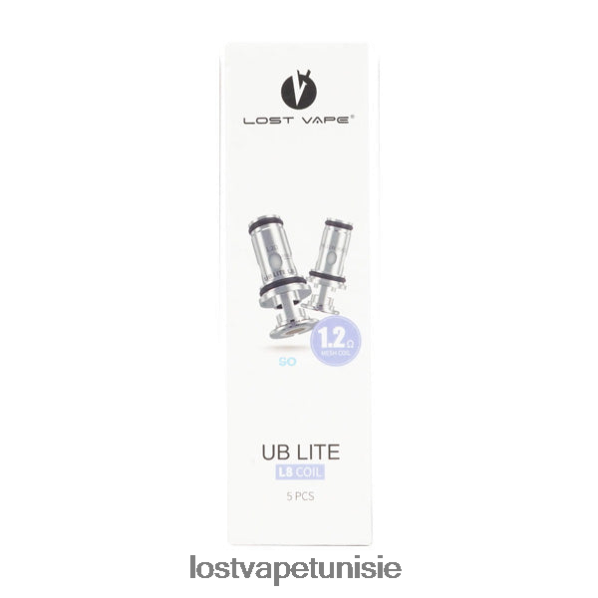 Lost Vape UB bobines légères (paquet de 5) - Lost Vape prix 040BBB121 bobine l8 1,2 ohm
