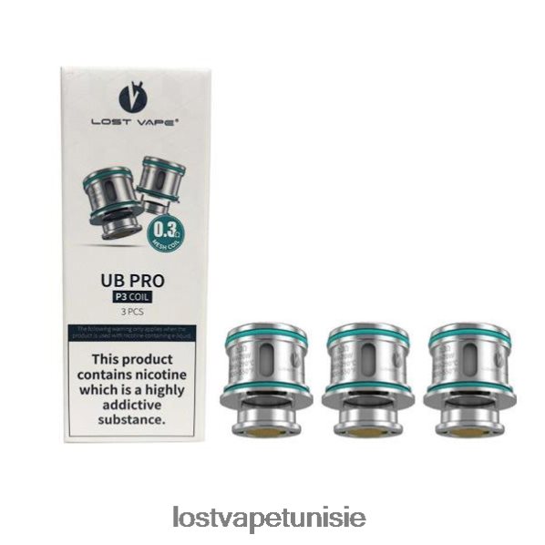 Lost Vape UB bobines professionnelles - Lost Vape review Tunisie 040BBB110 pont rba (1pc)