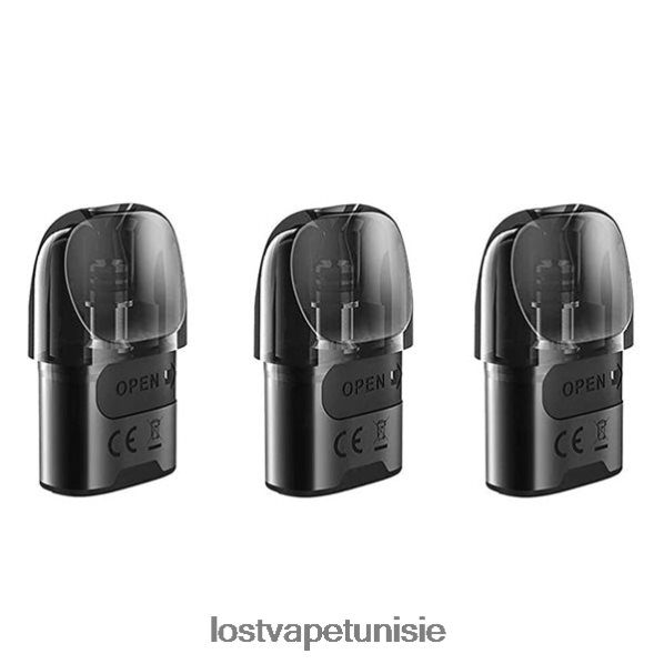 Lost Vape URSA dosettes de remplacement | 2,5 ml (paquet de 3) - Lost Vape Tunisie 040BBB126 vert 1.ohm