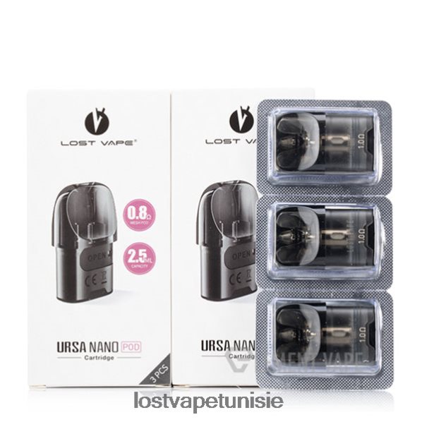Lost Vape URSA dosettes de remplacement | 2,5 ml (paquet de 3) - Lost Vape pods near me 040BBB128 rose 1.ohm