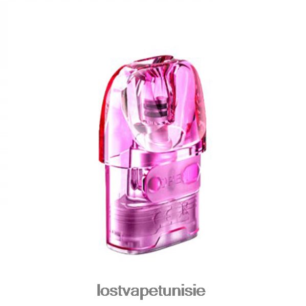 Lost Vape URSA dosettes de remplacement - Lost Vape Tunis 040BBB214 rose (cartouche à dosettes vide de 2,5 ml)