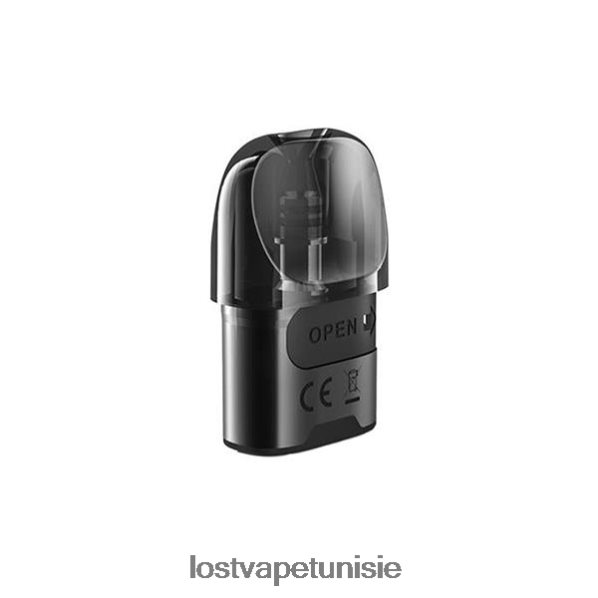 Lost Vape URSA dosettes de remplacement - Lost Vape pods near me 040BBB18 noir (cartouche à dosettes vide de 2,5 ml)