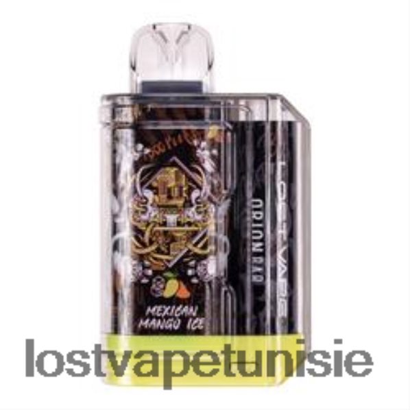 Lost Vape Orion barre jetable | 7500 bouffées | 18 ml | 50 mg - Lost Vape Tunisie 040BBB86 glace mexicaine à la mangue