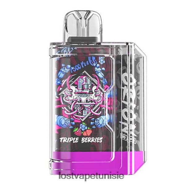 Lost Vape Orion barre jetable | 7500 bouffées | 18 ml | 50 mg - Lost Vape centaurus prix Tunisie 040BBB65 baies triples
