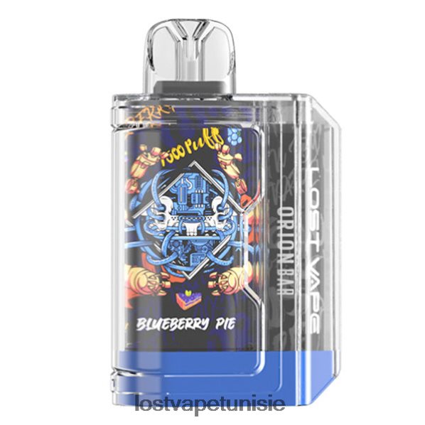 Lost Vape Orion barre jetable | 7500 bouffées | 18 ml | 50 mg - Lost Vape near me Tunisie 040BBB63 tarte aux myrtilles