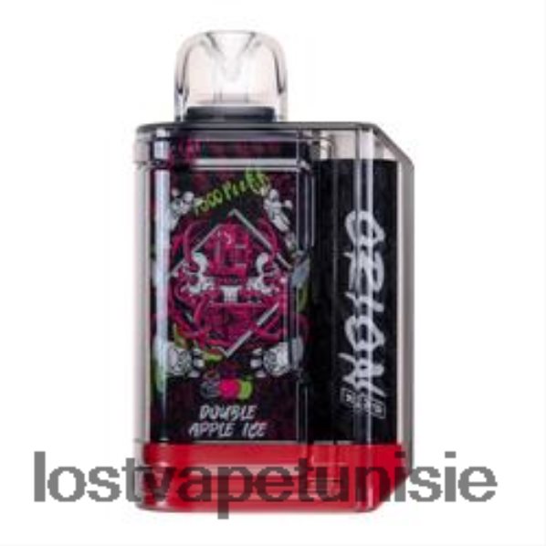 Lost Vape Orion barre jetable | 7500 bouffées | 18 ml | 50 mg - Lost Vape pods near me 040BBB68 glace double aux pommes