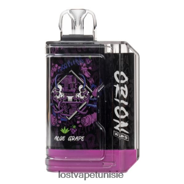 Lost Vape Orion barre jetable | 7500 bouffées | 18 ml | 50 mg - Lost Vape prix Tunisie 040BBB52 raisin d'aloès