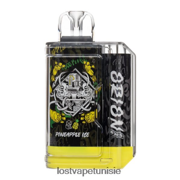 Lost Vape Orion barre jetable | 7500 bouffées | 18 ml | 50 mg - Lost Vape prix Tunisie 040BBB62 glace à l'ananas