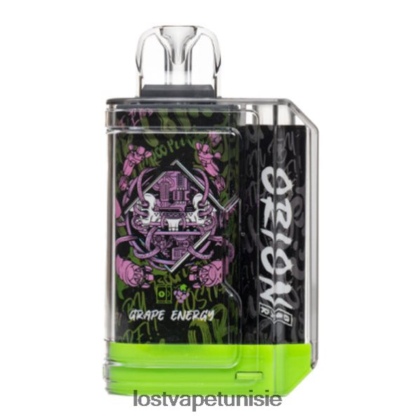 Lost Vape Orion barre jetable | 7500 bouffées | 18 ml | 50 mg - Lost Vape review Tunisie 040BBB60 énergie du raisin