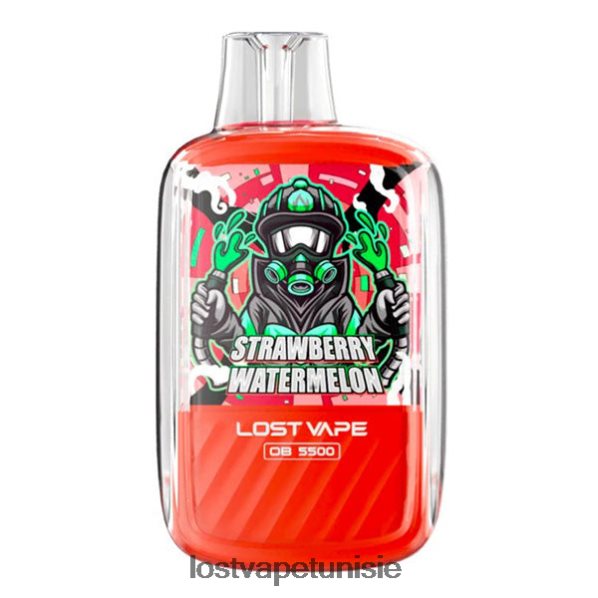 Lost Vape Orion ob5500 5500 bouffées 14 ml 50 mg jetables - Lost Vape dealers near me 040BBB107 pastèque fraise