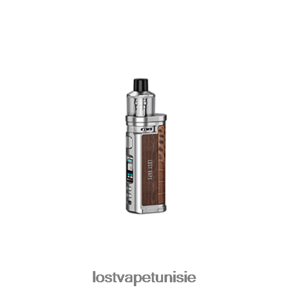 Lost Vape Centaurus module de capsule q80 - Lost Vape Tunis 040BBB324 bois de noyer SS