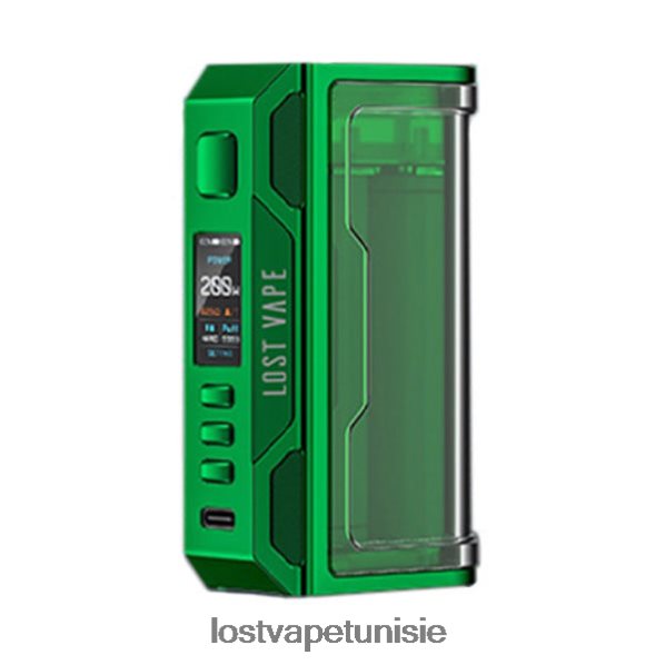 Lost Vape Thelema quête 200w mod - Lost Vape centaurus prix Tunisie 040BBB185 vert/clair