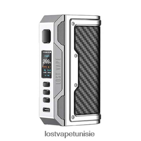 Lost Vape Thelema quête 200w mod - Lost Vape price 040BBB179 acier inoxydable/fibre de carbone