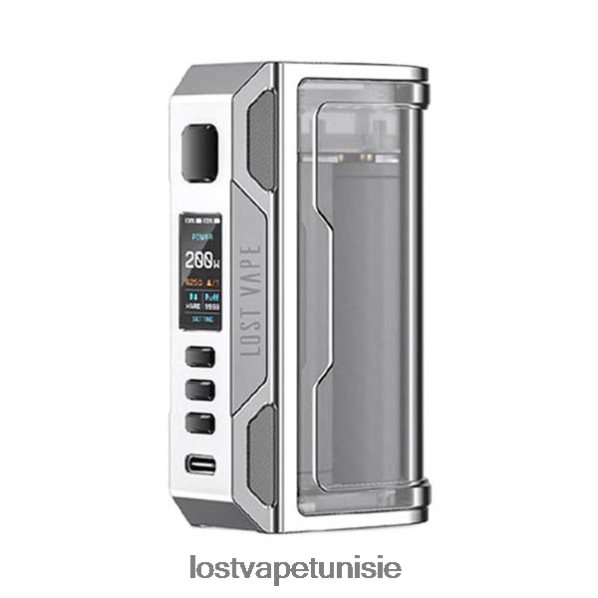 Lost Vape Thelema quête 200w mod - Lost Vape review Tunisie 040BBB180 ss/clair