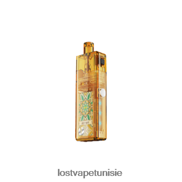 Lost Vape Orion kit de dosettes d'art - Lost Vape review Tunisie 040BBB200 ambre clair