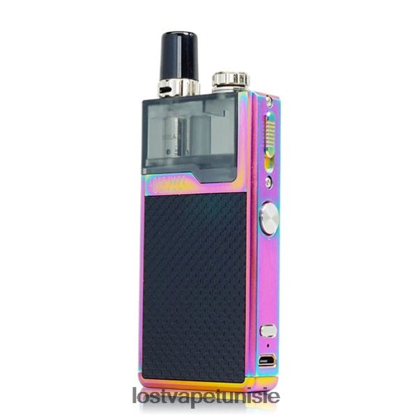 Lost Vape Quest kit complet pour appareil orion q pod - Lost Vape dealers near me 040BBB467 tissage arc-en-ciel/noir