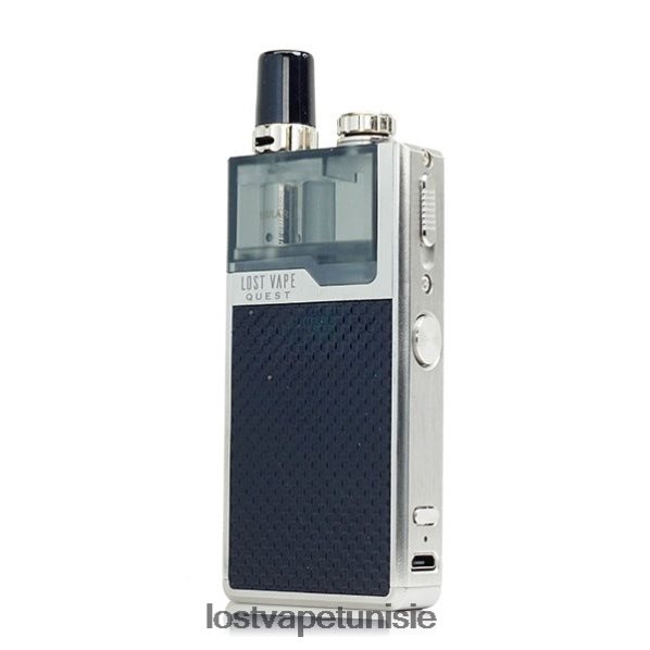 Lost Vape Quest kit complet pour appareil orion q pod - Lost Vape pods near me 040BBB468 tissage argent/noir