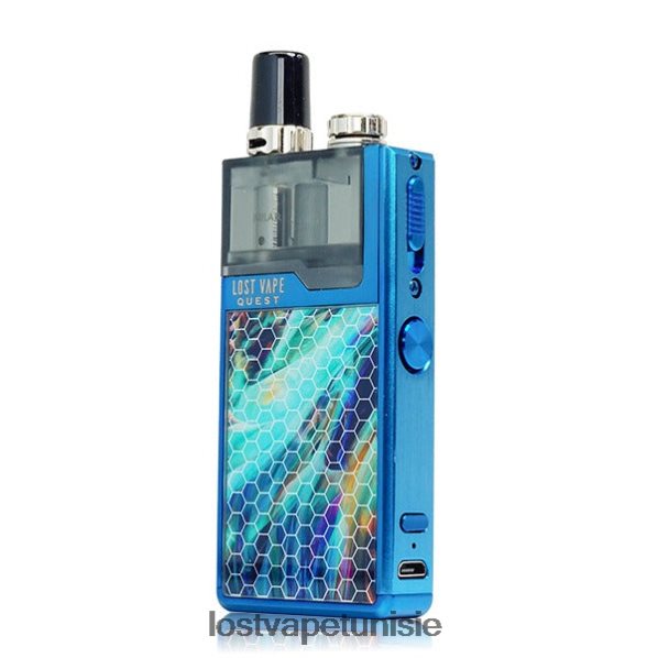 Lost Vape Quest kit complet pour appareil orion q pod - Lost Vape review Tunisie 040BBB470 bleu/aurore