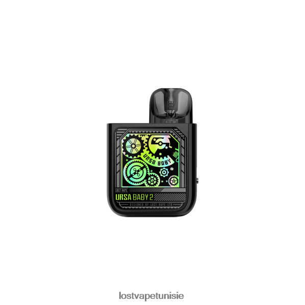 Lost Vape URSA Baby 2 trousses | système de dosettes - Lost Vape Tunis 040BBB354 pop noir/équipement du temps