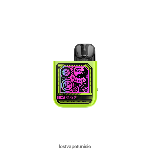 Lost Vape URSA Baby 2 trousses | système de dosettes - Lost Vape Tunisie 040BBB356 pop vert/équipement du temps