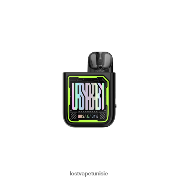 Lost Vape URSA Baby 2 trousses | système de dosettes - Lost Vape prix Tunisie 040BBB42 noir technique/labyrinthe fantaisie