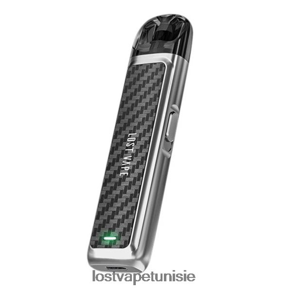 Lost Vape URSA kit de dosettes | 800mah - Lost Vape Tunisie 040BBB226 fibre de carbone argentée