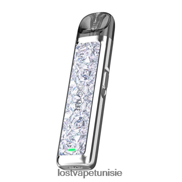 Lost Vape URSA kit de dosettes | 800mah - Lost Vape prix Tunisie 040BBB232 givre d'argent