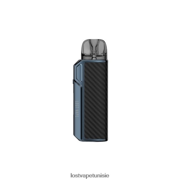 Lost Vape Thelema kit de système de pod d'élite - Lost Vape review Tunisie 040BBB330 carbone bleu