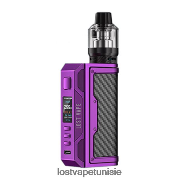 Lost Vape Thelema kit quête 200w - Lost Vape dealers near me 040BBB147 violet/fibre de carbone