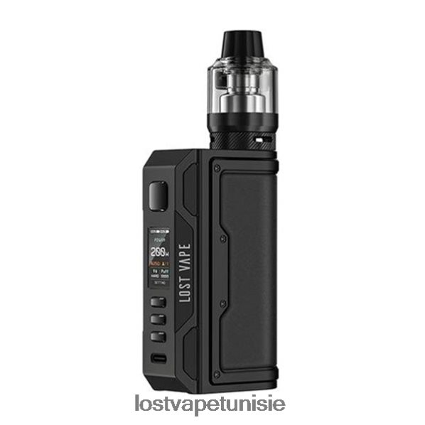 Lost Vape Thelema kit quête 200w - Lost Vape prix Tunisie 040BBB142 Cuir noir