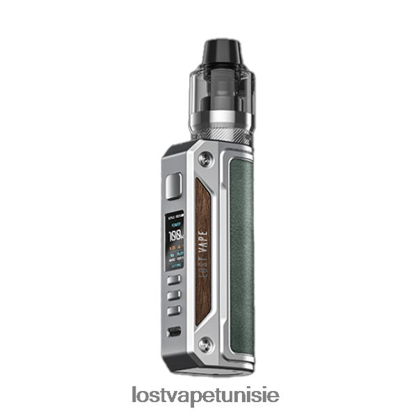 Lost Vape Thelema kit solo 100w - Lost Vape near me Tunisie 040BBB13 ss/vert minéral