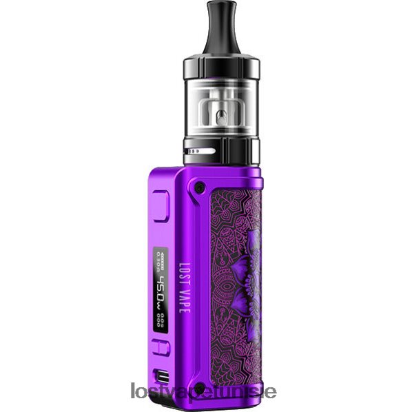 Lost Vape Thelema mini-kit 45w | réservoir léger - Lost Vape centaurus prix Tunisie 040BBB115 survivant violet